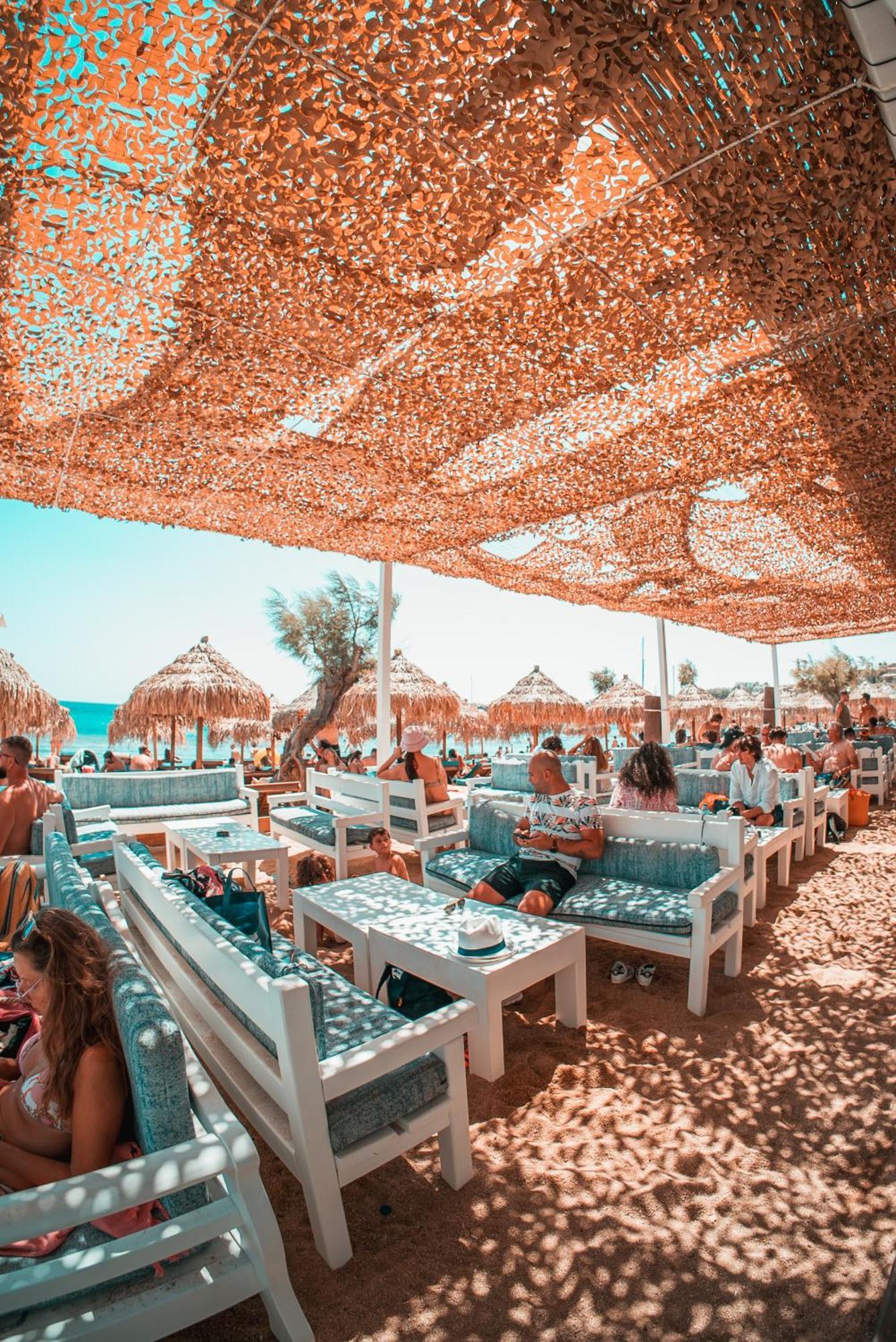 Paradise Beach Camping Platys Gialos  Exterior photo