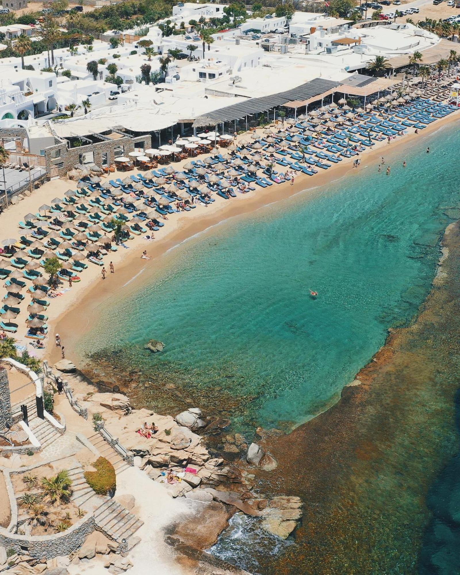 Paradise Beach Camping Platys Gialos  Exterior photo