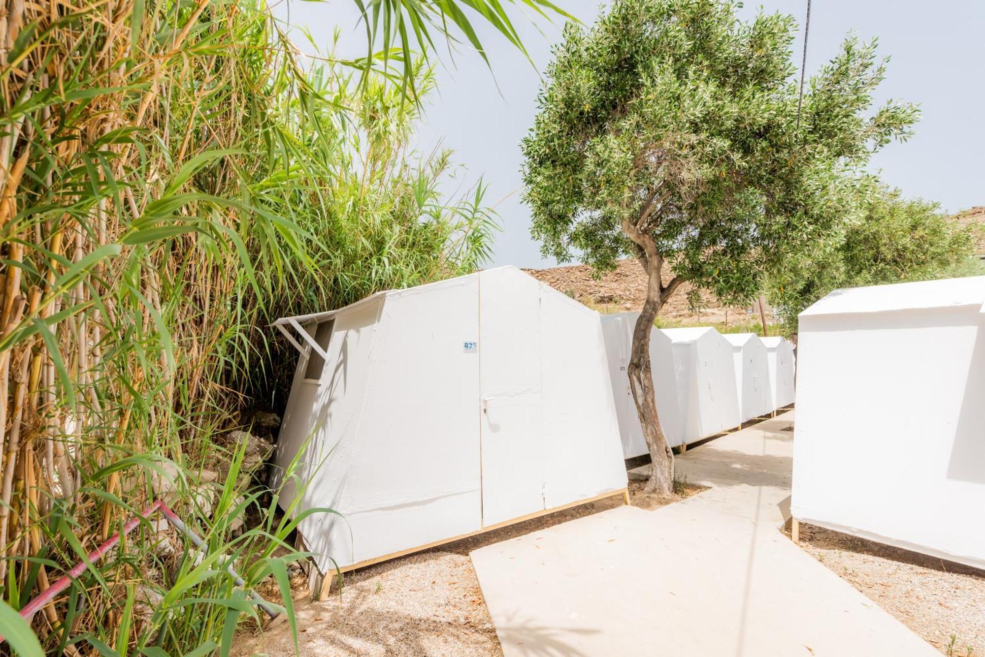 Paradise Beach Camping Platys Gialos  Exterior photo