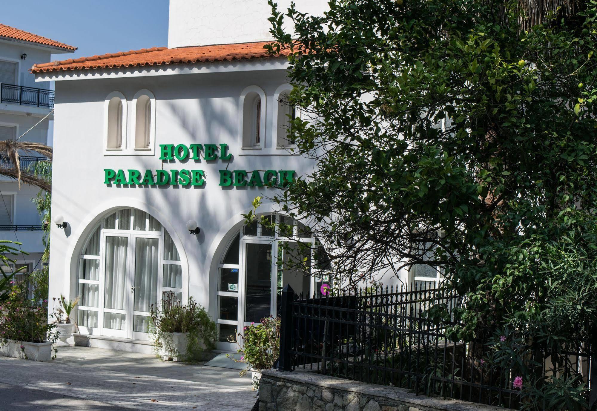 Paradise Beach Camping Platys Gialos  Exterior photo